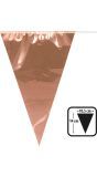 Metallic Mini Vlaggenlijn Rosegoud