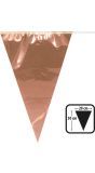 Metallic Vlaggenlijn Rosegoud