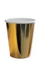 Metallic Wegwerp Bekers Goud