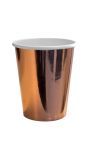 Metallic Wegwerp Bekers Rose Goud