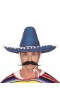 Mexicaanse Sombrero Blauw