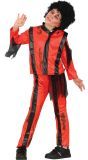 Michael Jackson Thriller Halloween Kostuum Kind Rood Zwart