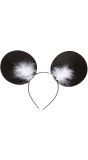 Mickey Mouse Hoofdband met Marabou