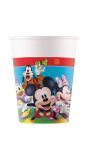 Mickey Mouse Kinderfeestje Bekers 8 Stuks