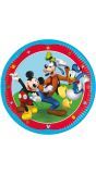 Mickey Mouse Kinderfeestje Bordjes 8 Stuks