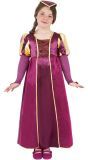 Middeleeuws Meisje Jurk Paars