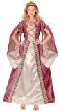 Middeleeuwse Prinses Jurk Roze Dames