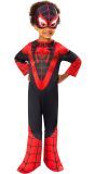 Miles Morales Spiderman Kostuum Jongens