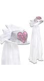 Mini Bride-To-Be Hoge Hoed met Sluier