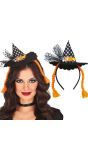 Mini Heksenhoed Haarband met Vlechten