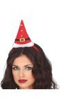 Mini Kerstmuts Haarband