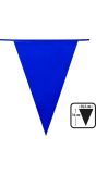 Mini Vlaggenlijn Plastic Blauw