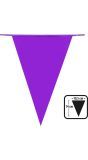 Mini Vlaggenlijn Plastic Paars