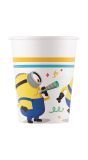 Minions Kinderfeestje Bekers 8 Stuks