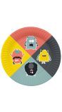 Monsters Kinderfeestje Bordjes 8 Stuks