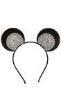 Muizen Oren Haarband Strass