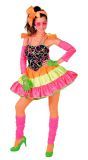 Multi Fluor Kleuren Jurkje