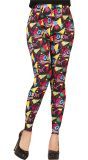 Multicolor 80's Leggings Dames