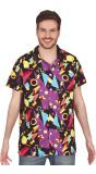 Multicolor 80's Shirt Volwassenen