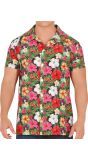 Multicolor Hawaii Zomershirt Heren