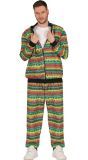Multicolor Rasta Tracksuit 80's 90's