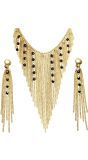 Nefertiti Accessoires set Ketting en Oorbellen