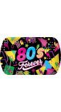 Neon 80's Forever Dienblad