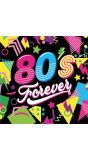 Neon 80's Forever Servetten