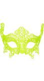 Neon Geel Kanten Oogmasker