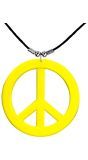 Neon Gele Hippie Ketting