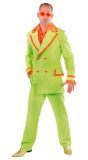 Neon Groen Maatpak Mannen