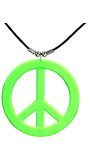 Neon Groene Hippie Ketting