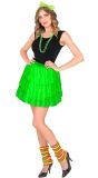 Neon Groene Kanten Rok