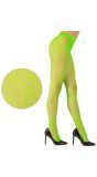 Neon Groene Visnet Panty