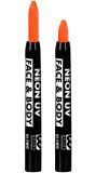 Neon Make-Up Potlood Oranje