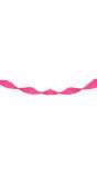 Neon Roze Crepe Papier Slinger 18 Meter