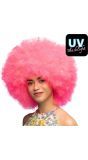 Neon Roze Disco Afropruik