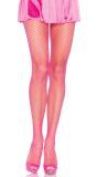 Neon Roze Elastaan Visnet Panty
