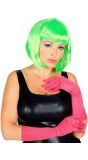 Neon Roze Lange Handschoenen