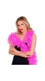 Neon Roze Luxe Veren Boa 180cm