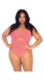 Neon Roze Plus Size Bodysuit Festival