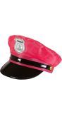Neon Roze Politie Pet