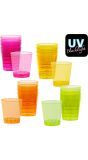 Neon Shotglaasjes Set 20 Stuks