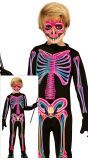 Neon Skelet Outfit Kinderen