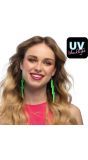 Neon UV Groene Flash Oorbellen