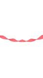 Neon Zalm Roze Crepe Papier Slinger 18 Meter