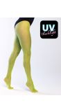Neongroene Visnet Panty Dames