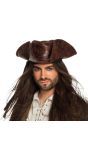 Neptune Piraat Hoed Bruin