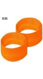 Nineties Neon Oranje Polsbandjes