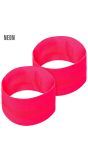 Nineties Neon Roze Polsbandjes